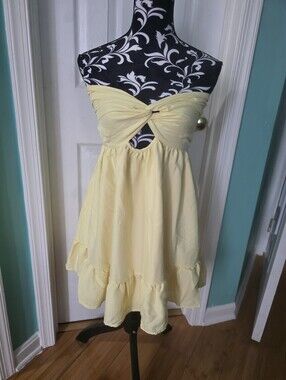 Brand New- Never Worn Yellow Sundress
